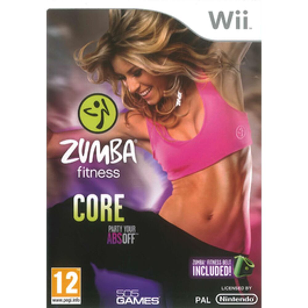 Zumba Fitness Core Belt Wii Game Mania